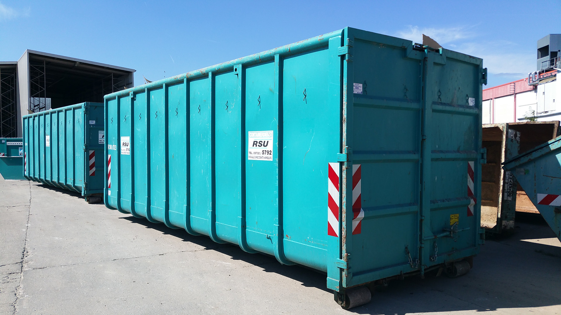 Abrollcontainer 38 m³