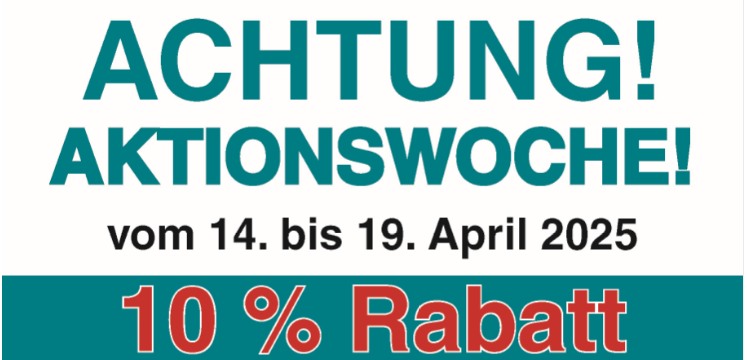 Aktionswoche – Garten – vom 14. bis 19. April 2025